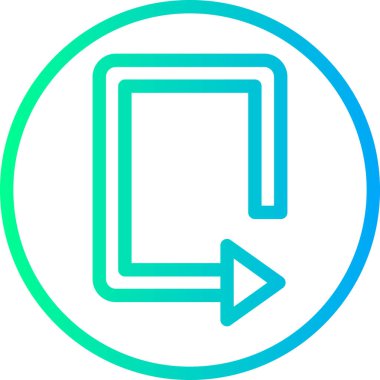 yön simgesi, vektör illüstrasyonu