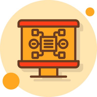 Web 'in modern vektör simgesi