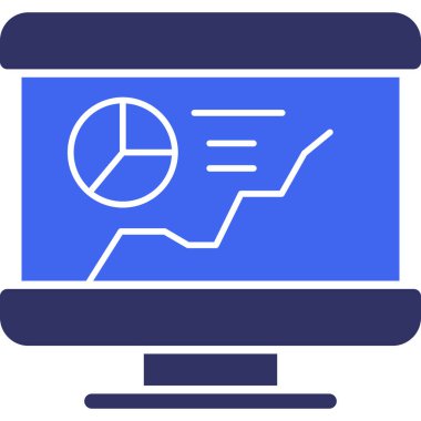 İş ve finans ikonu kavramının vektör illüstrasyonu