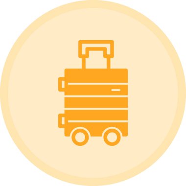 Seyahat simgesinin vektör illüstrasyonu