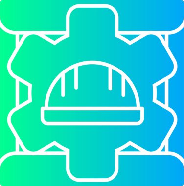 Bir şapka simgesinin vektör çizimi