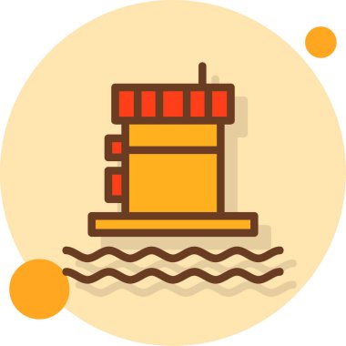 Yüzme havuzunun vektör çizimi