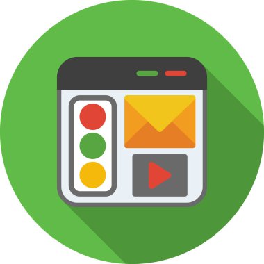 mobil uygulama vektör simgesi