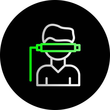 vektör gözlüğü resimleme