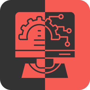 Modern b 'nin vektör illüstrasyonu fabrikanın ikonundan yoksun