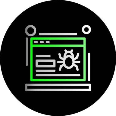 Vektör seo simgesi illüstrasyonu