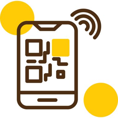 Vektör akıllı telefon simgesi illüstrasyonu