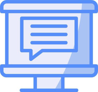 ileti sohbet simgesi - özet biçimi