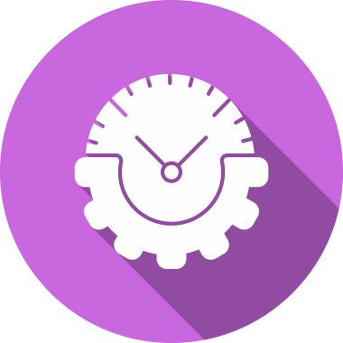 Web tasarımı için dişli vektör simgesi modern basit vektör çizimi