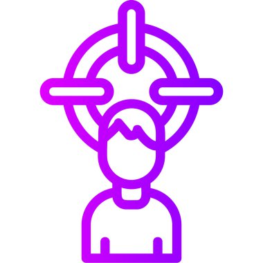 insan simgesi ile baş, özet biçimi