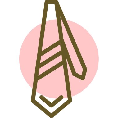 Bir bayrak simgesinin vektör illüstrasyonu