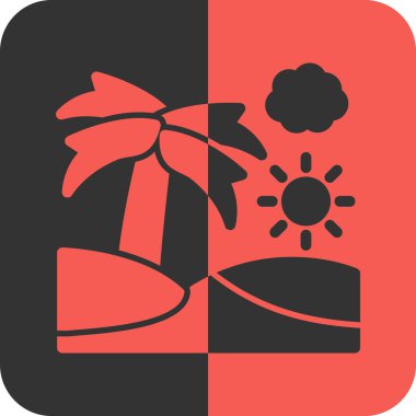 Vektör illüstrasyonu, simge ögesi biçimi