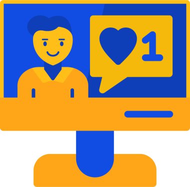 Video konferansı. Basit resimleme