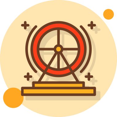 iş pusulası simgesi arkaplanda izole edildi