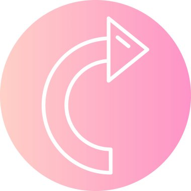 Ok. Web simgesi basit tasarım