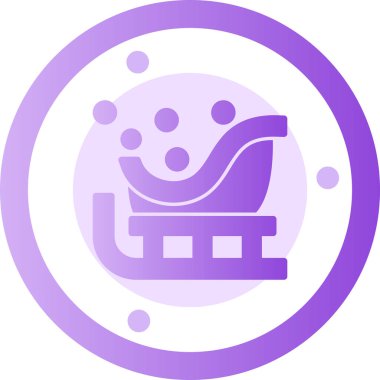 Bir bisiklet simgesinin vektör illüstrasyonu