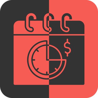 Dolar vektör simgesi modern basit tasarım illüstrasyonu