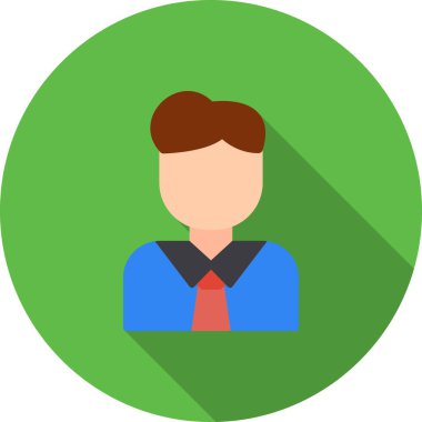 Yönetici simgesi vektör illüstrasyonu