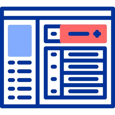 Web tasarımı. Web simgesi