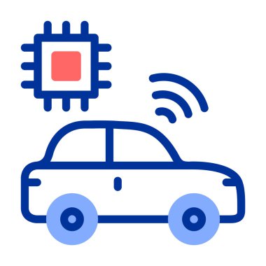 Araba paylaşım ikonu. Web için araba paylaşım vektör simgelerinin ana hatları