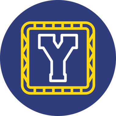 Modern b 'nin vektör illüstrasyonu eksik simgesi