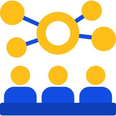 insanlar simge vektör illüstrasyonu