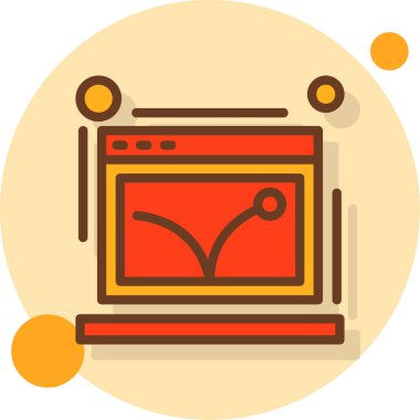 Mutfak aletleri ev simgesi düz stil