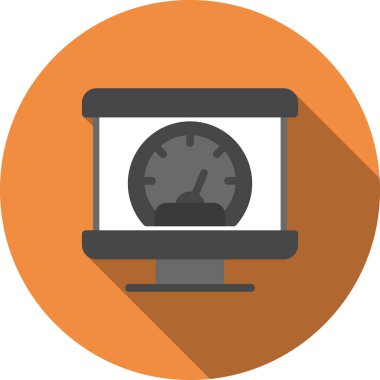 Modern simgenin vektör illüstrasyonu