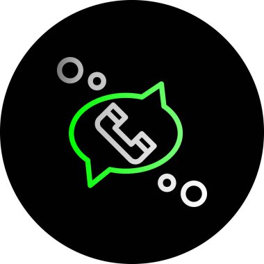 Projeniz için vektör sohbet simgesi