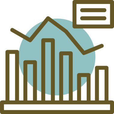 Emlak simgesi, vektör illüstrasyonu