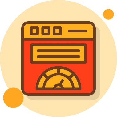 Modern simgenin vektör illüstrasyonu