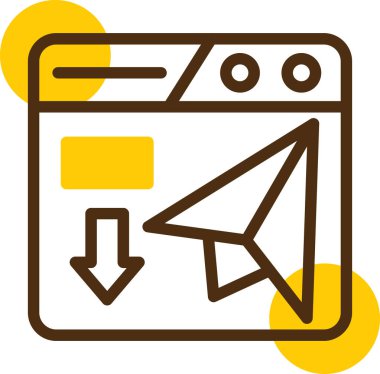 Web reklam renk simgesi