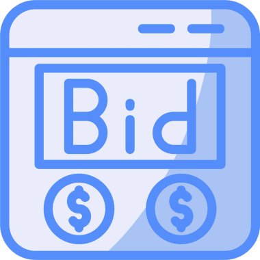 Cep telefonu için web tasarım simgesi. vektör illüstrasyonu