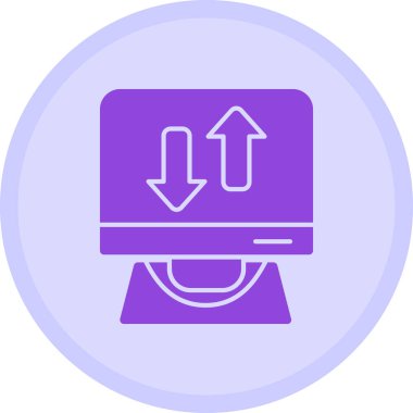 İndir. Web simgesi basit illüstrasyon