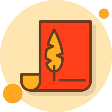 Yangın. Web simgesi basit illüstrasyon