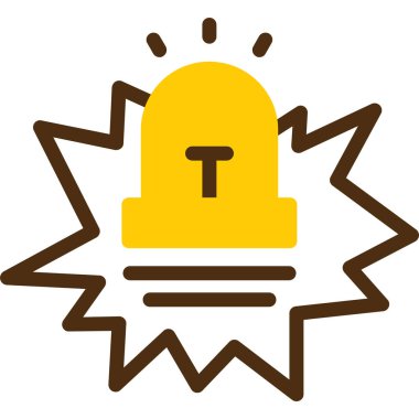 Çizgi film simgesinin vektör çizimi