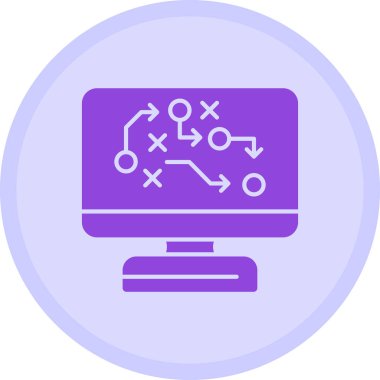 veri analizi, veri, veri, analiz, bilgisayar, noktalı simge. vektör çizgisi illüstrasyonu