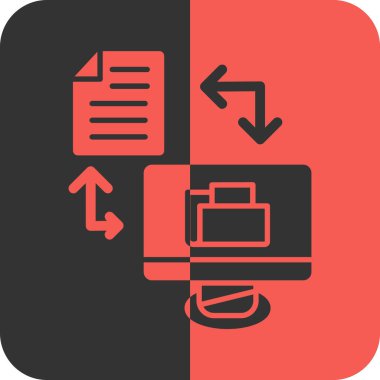 veri dizini vektör simgesi