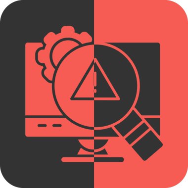 veri analiz simgesi, basit vektör illüstrasyon tasarımı