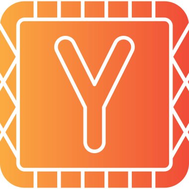 Y harfi simgesinin gösterimi