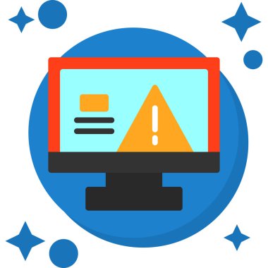 dizüstü bilgisayar simgesi düz biçimli