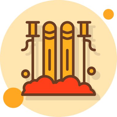 Bina. Web simgesi basit illüstrasyon