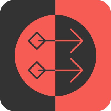 Projeniz için yön ok simgesi