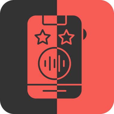 Müzik simgesinin vektör illüstrasyonu