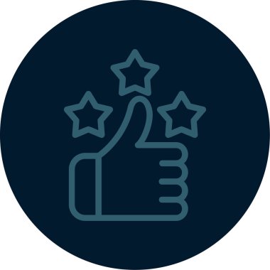 başparmak vektör simgesi