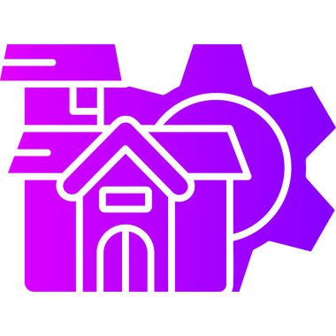 ev simgesi vektör illüstrasyonu