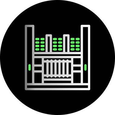 Modern b 'nin vektör illüstrasyonunda müziğin eksik simgesi