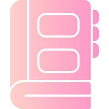 Tek bir simgenin vektör illüstrasyonu