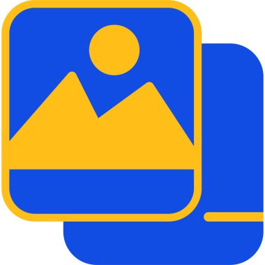 Haritalı bir harita simgesinin vektör çizimi