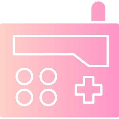 oyun denetleyici simgesi vektör çizimi